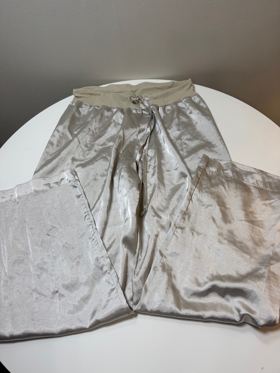 allegra wear Other - Silky Drawstring Pajama Pants in Light Silver